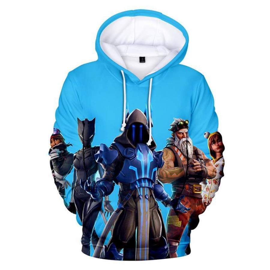 Fortnite Season 7 Painted Fortnite Unisex 3D All-Over Print Hoodie