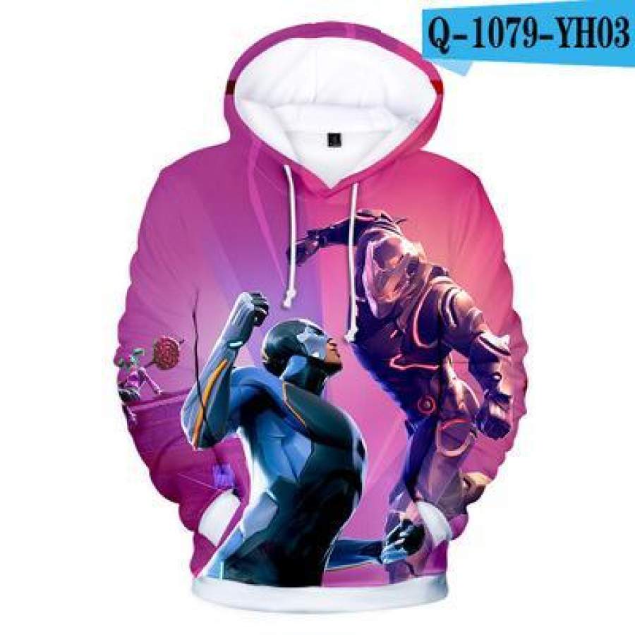 Fortnite Printed Unisex 3D All-Over Print Hoodie