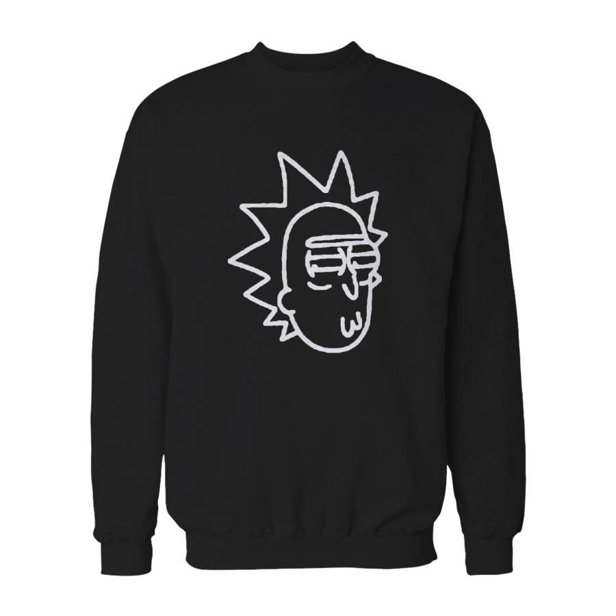 Rick Sanchez Rick And Morty Justin Roiland Mr Poopy Butthole Drunk Drool Pocket Sweatshirt