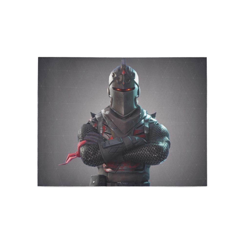 Fortnite Battle Royale Black Knight Area Rug 5’3”X4′