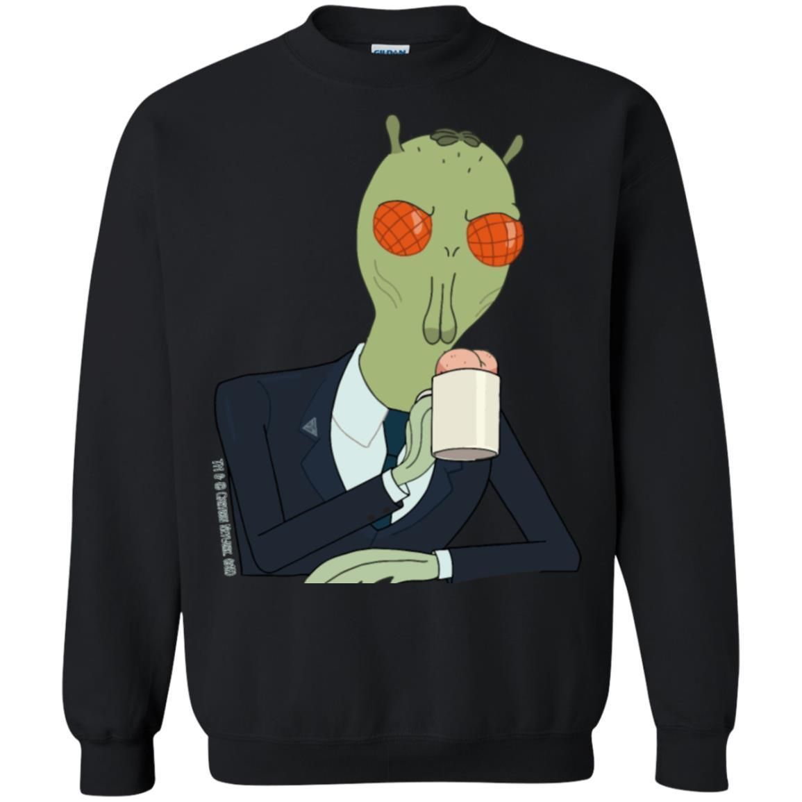 Rick And Morty Cornvelious Daniel Unisex Crewneck Pullover Sweatshirt