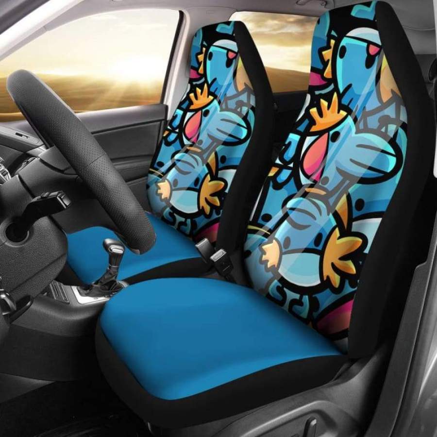 Mudkip Pokemon Car Seat Covers