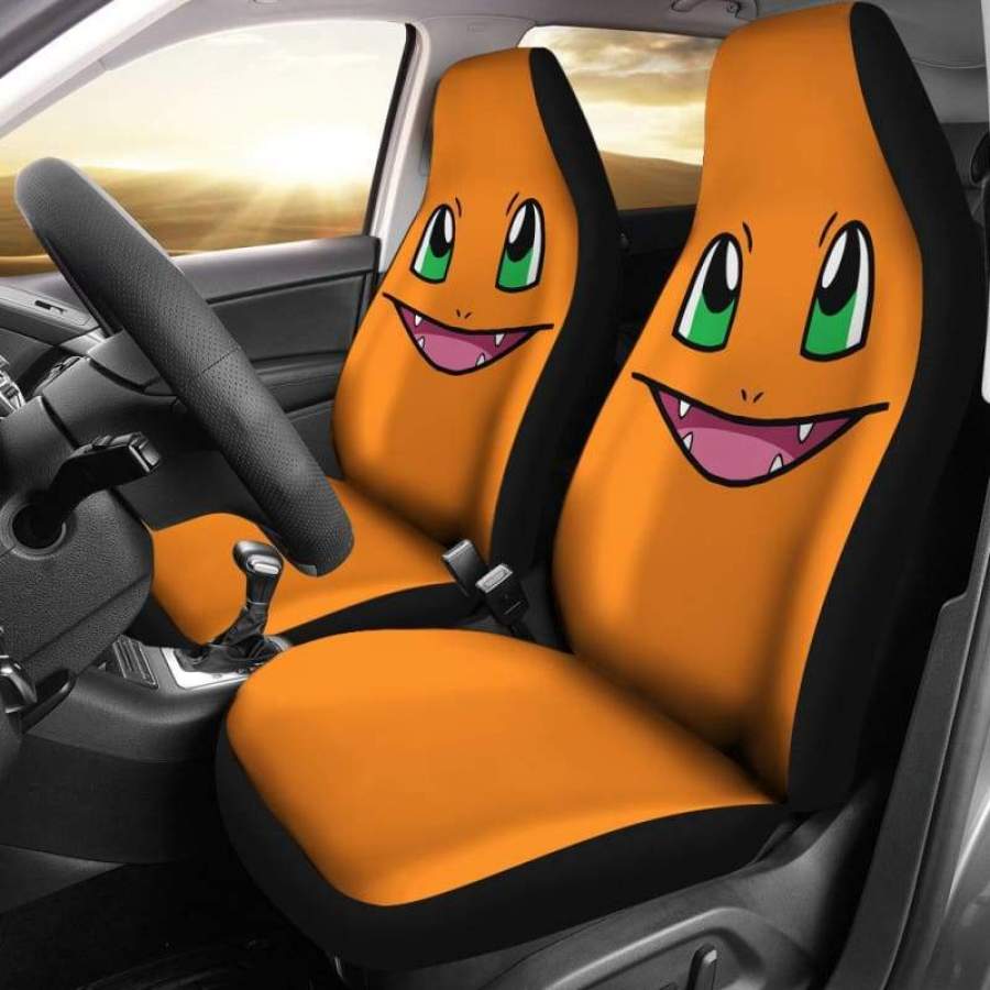 Charmander Pokemon Car Seat Covers