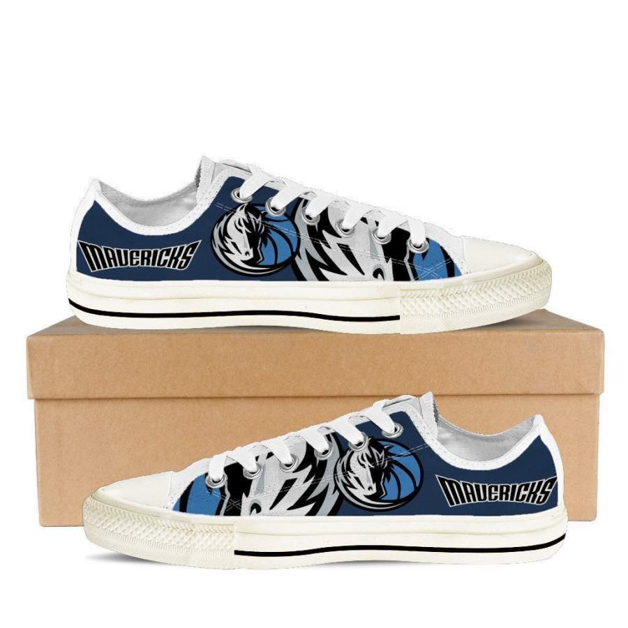 Dallas Mavericks Low Top Sneakers Shoes For Men