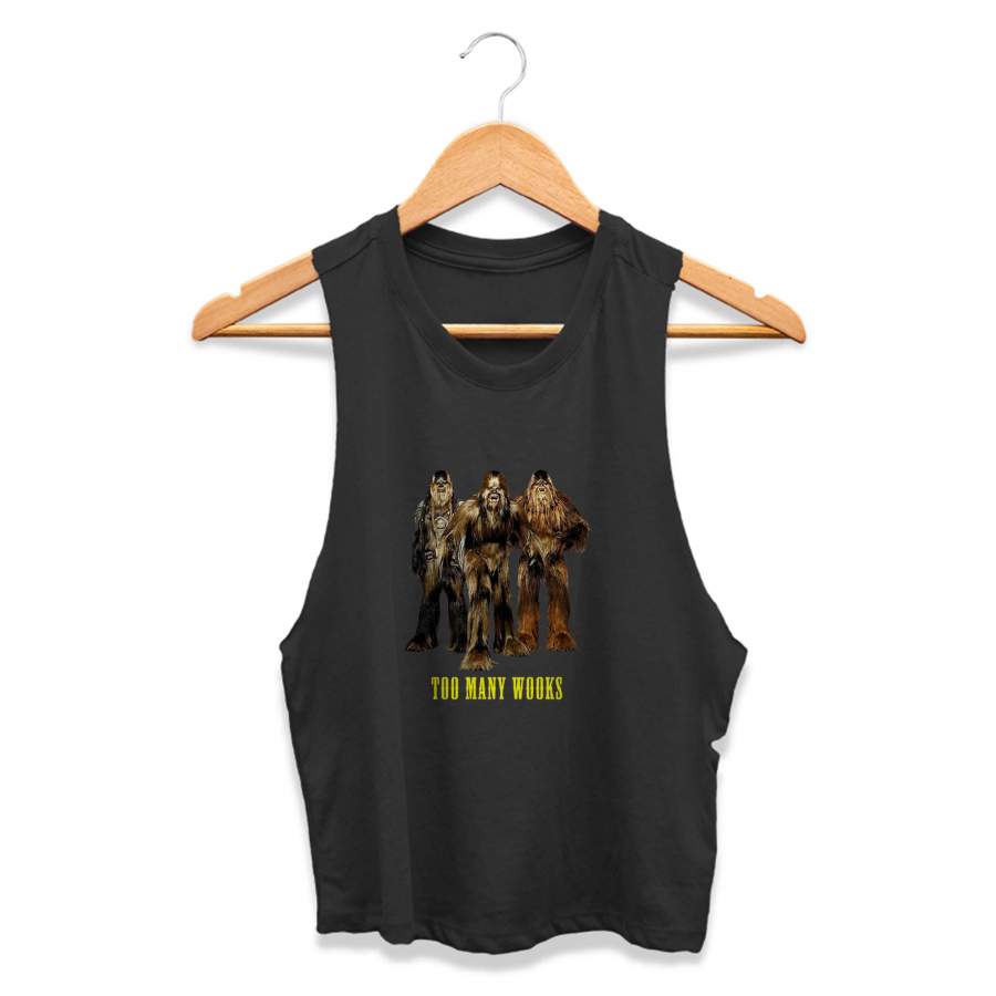 Too Many Wooks Grateful Phish CPY Womans Crop Tanktop Tee