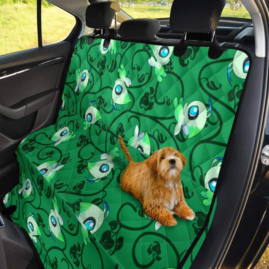 Celebi Green Pokemon Pet Seat Cover