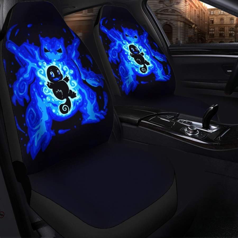 Blastoise And Squirtle Pokemon Car Seat Covers