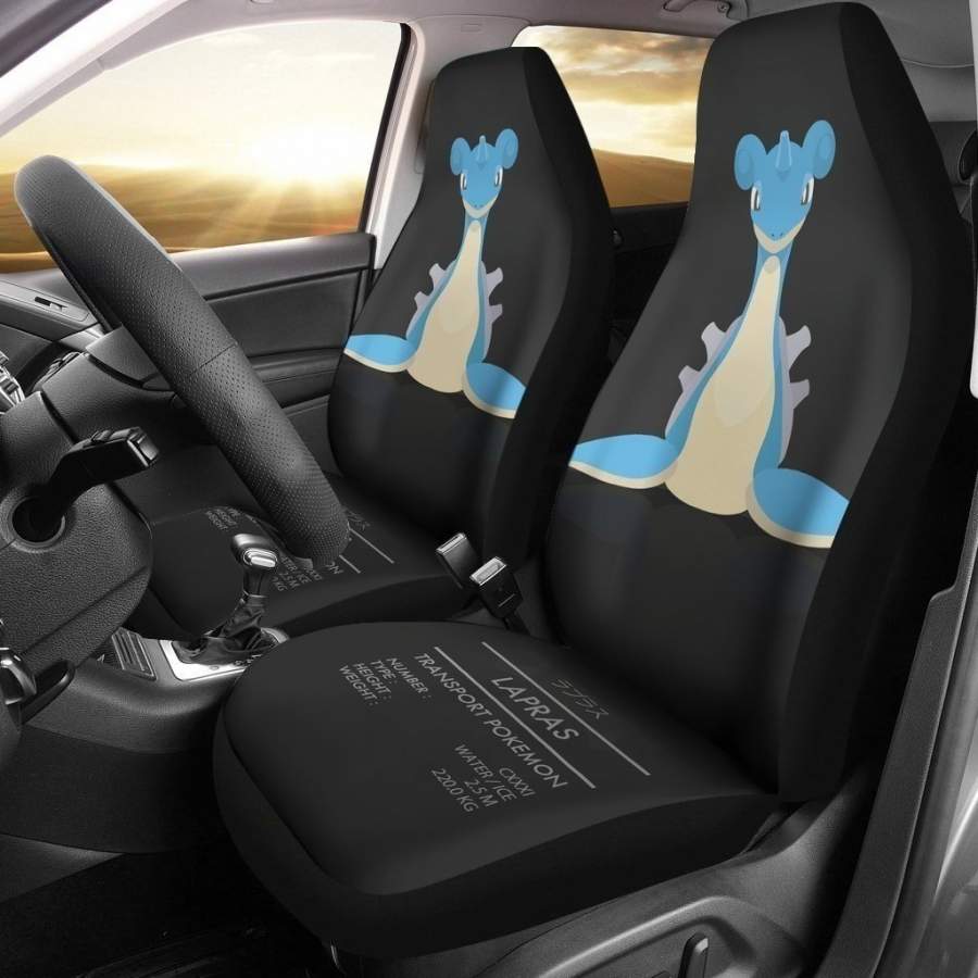 Lapras Pokemon Car Seat Covers