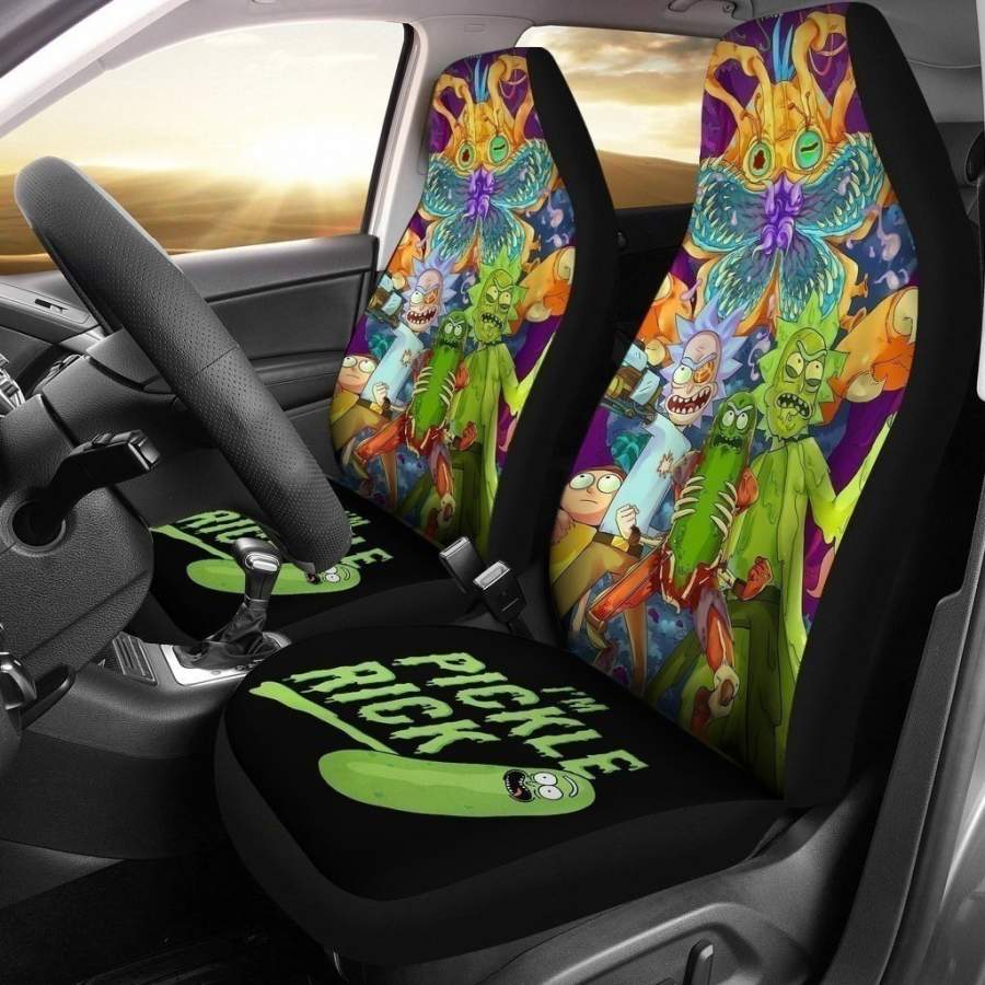 I’m Pickle Rick And Morty Car Seat Covers