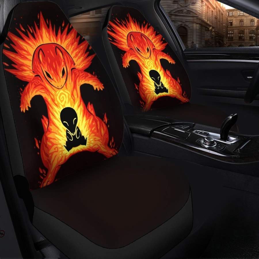 Cyndaquil And Typhlosion Pokemon Car Seat Covers