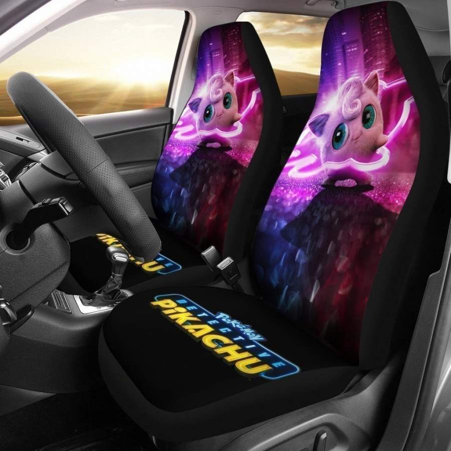 Jigglypuff Pokemon Car Seat Covers