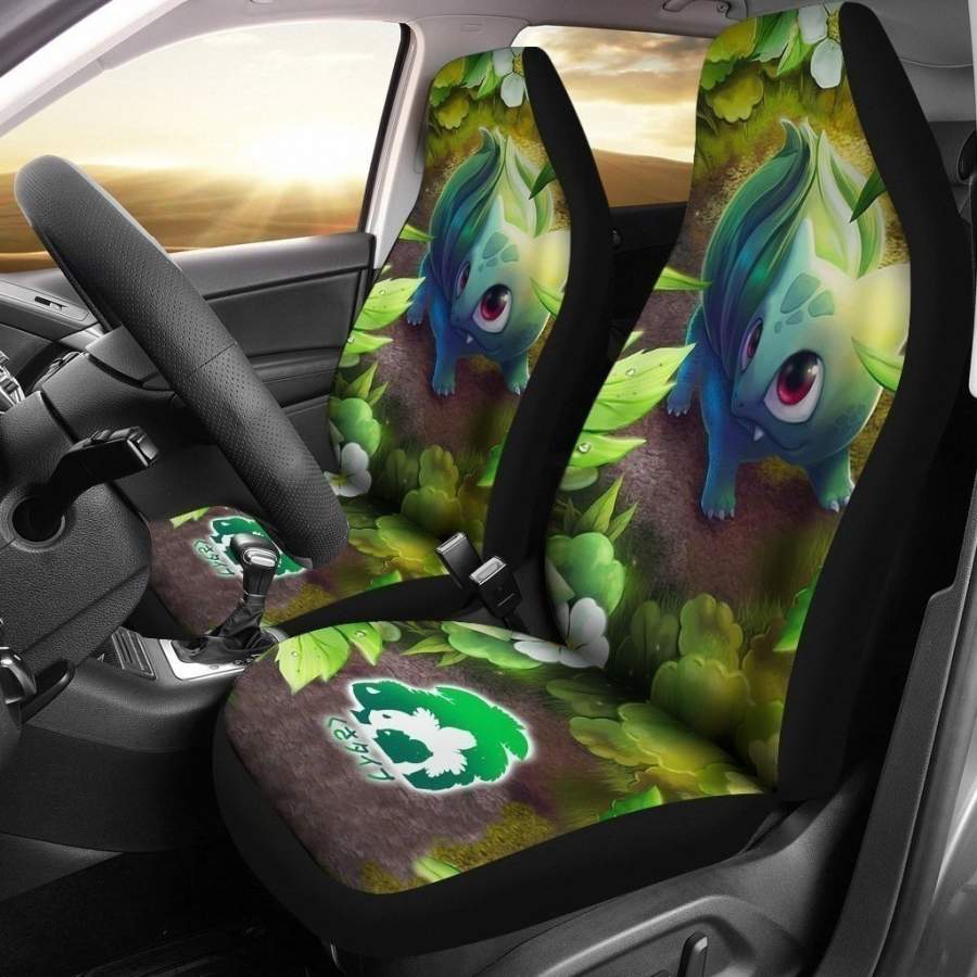 Bulbasaur Pokemon Car Seat Covers