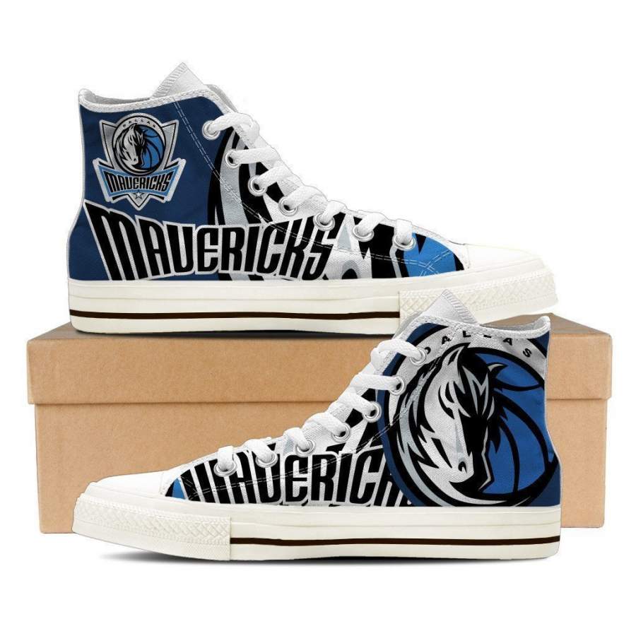 Dallas Mavericks Mens High Top Sneakers High Top