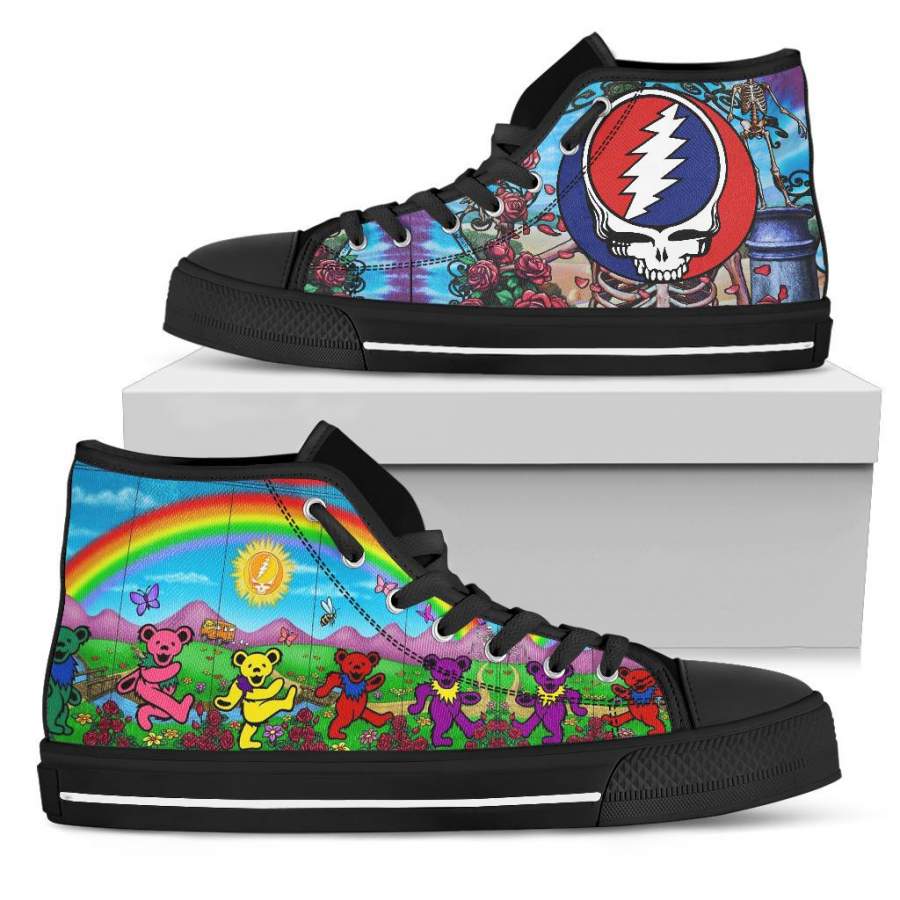 Grateful Dead Sneakers High Top Shoes