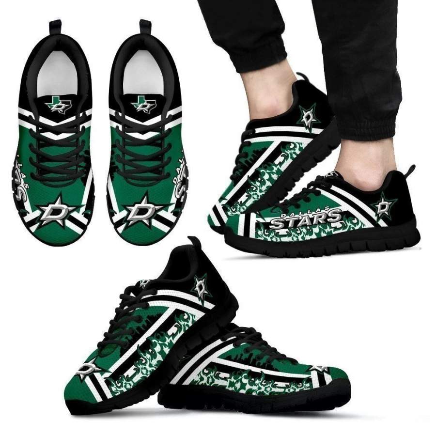 Dallas Stars Hockey Fan Men’s Sneakers