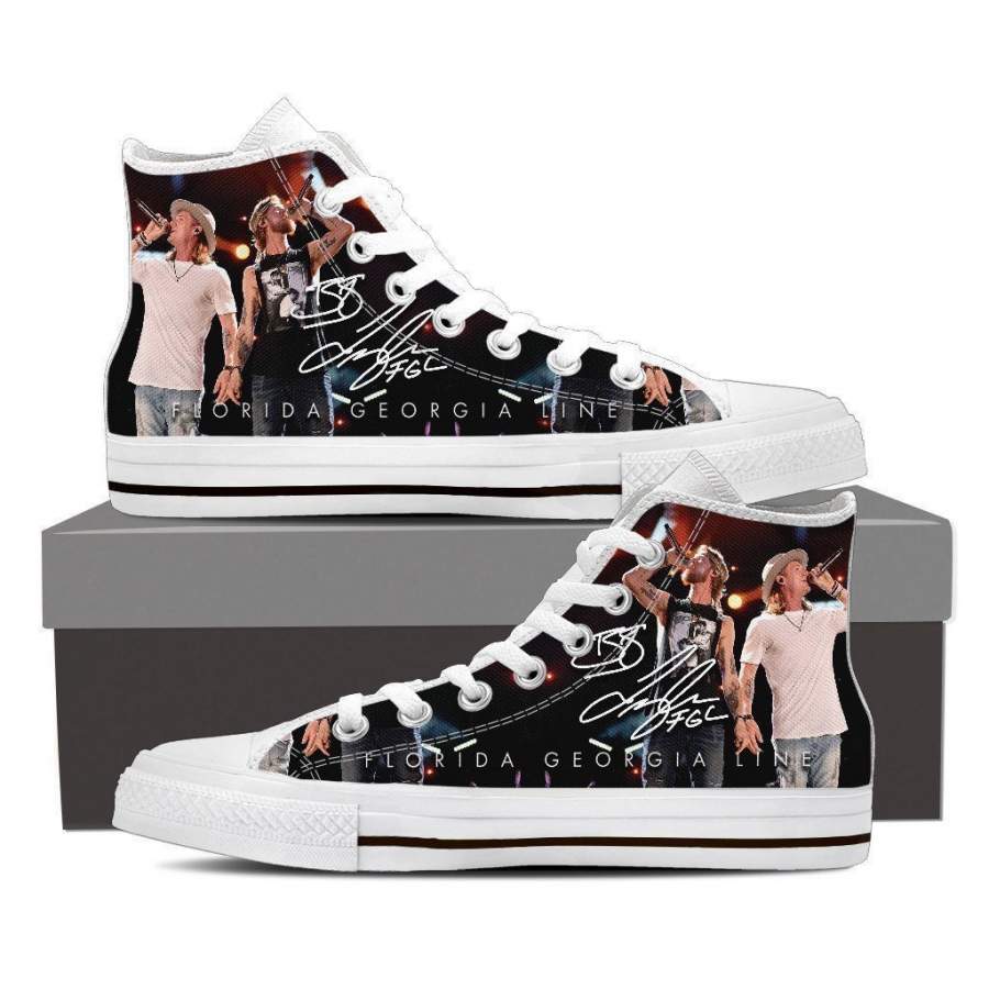 Florida Georgia Line Mens High Top Sneakers