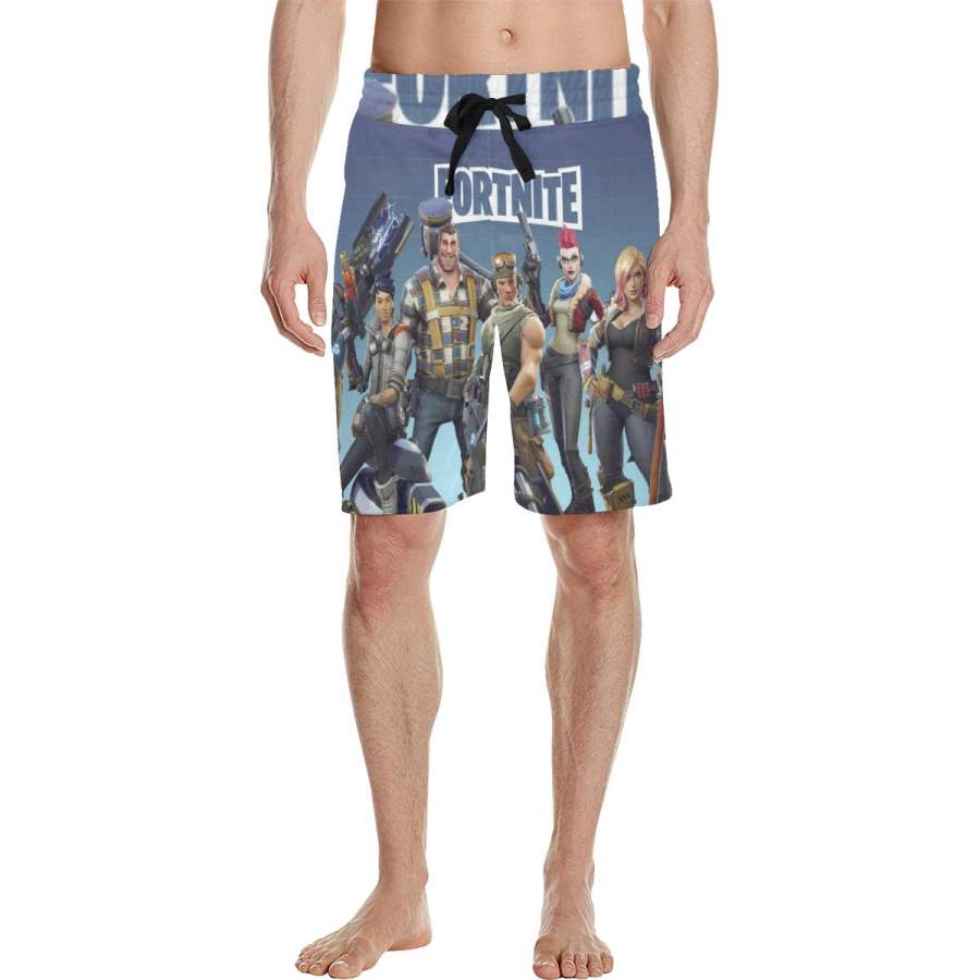 Fortnite Men’s All Over Print Casual Shorts