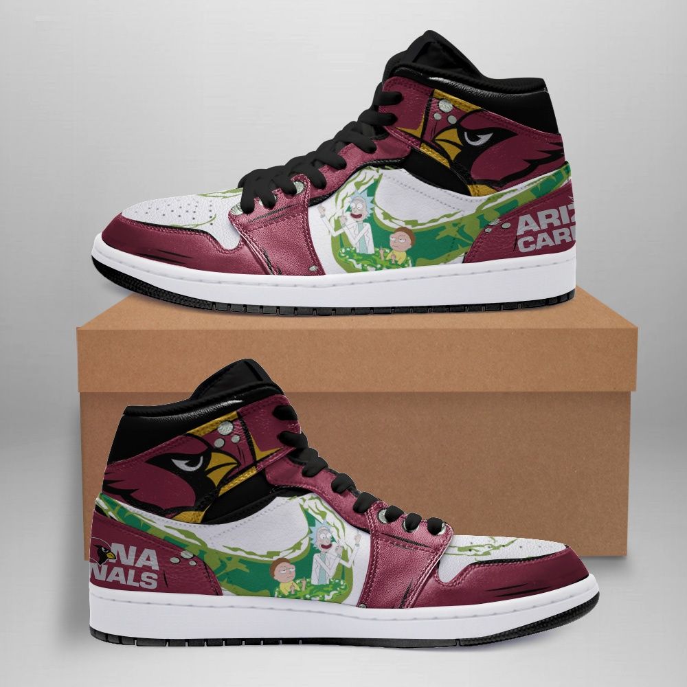 Arizona Cardinals Rick And Morty Jd13 Sneakers Rmj079