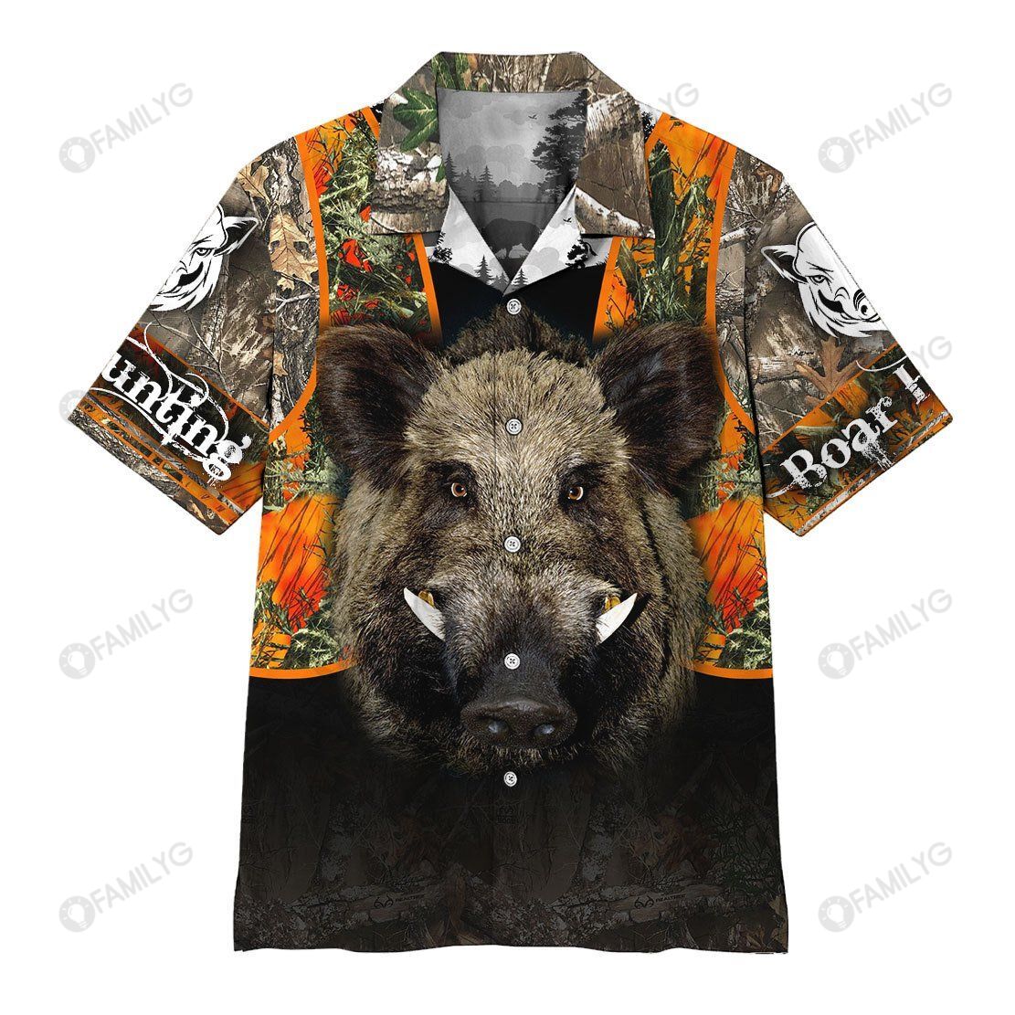 Boar Hunting Shirts – Hog Hunters Do It All Night Long – Hunting Hawaiian Shirt