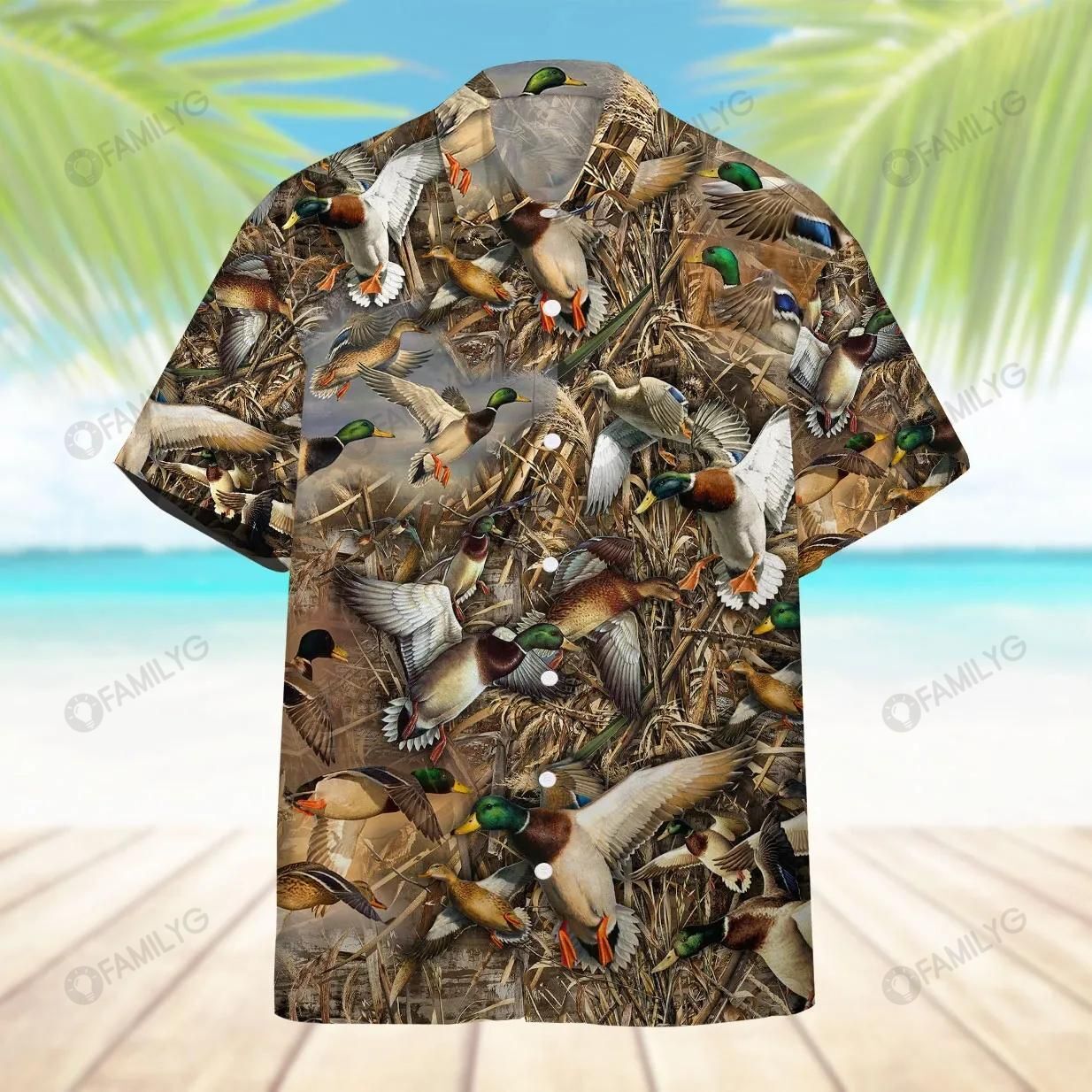 Duck Hunting Shirts – Duck Hunting Camo – Hunting Hawaiian Shirt