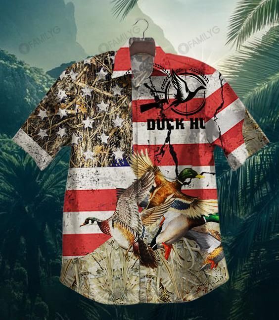 Duck Hunting Shirts – Diver Duck For Life – Hunting Hawaiian Shirt