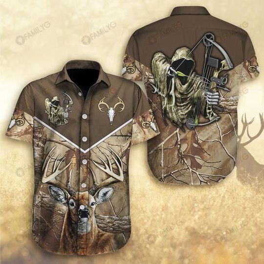 Deer Hunting Shirts – Hunting Deer Colorful Unique Unisex – Hunting Hawaiian Shirt