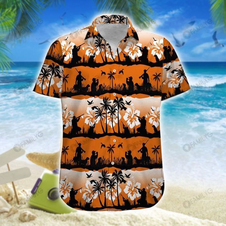 Duck Hunting Shirts – Duck Blind Hunting Hawaiian Shirt