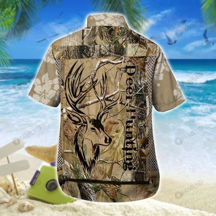 Deer Hunting Shirts – Blacktail Deer Hunting Hawaiian Shirt