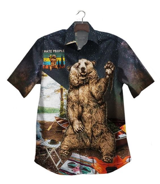 Hawaii Shirt ?C Camping And Hunting Nmn Dh Hawaiian Shirt-Zx11120