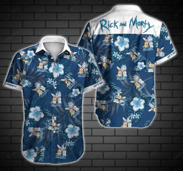 Let??S Get Schwifty ?C Rick And Morty Hawaiian Shirt