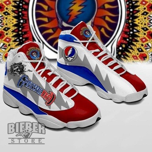 Grateful Dead Personalized Tennis Shoes Air JD13 Sneakers Gift For Fan