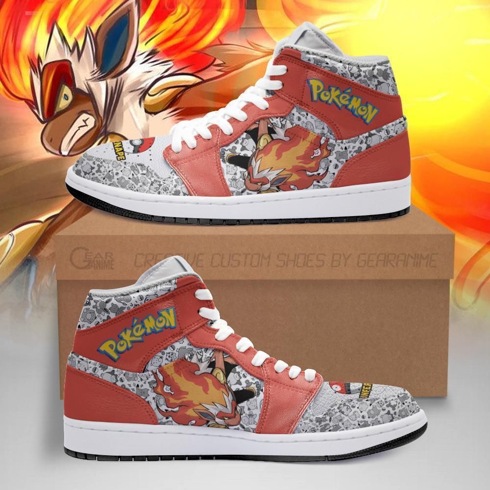 Infernape Sneakers Cute Pokemon Sneakers Fan PT04