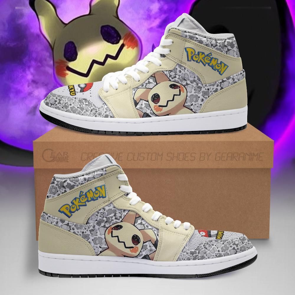 Mimikyu Sneakers Cute Pokemon Sneakers Fan PT04