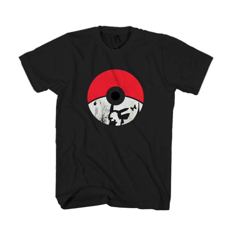 Pokeball Pikachu Pokemon Go Retro Man’s T-Shirt