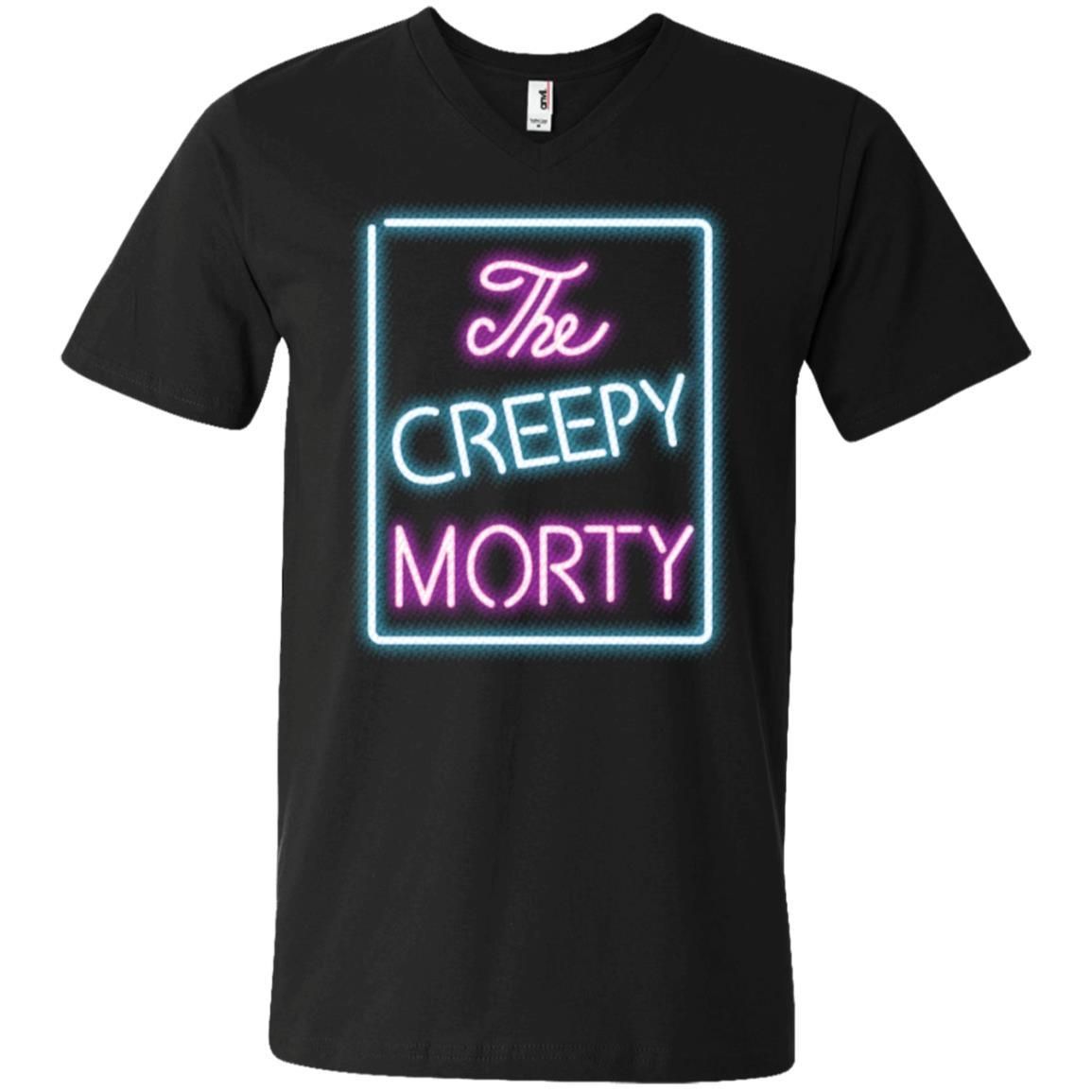 Rick And Morty The Creepy Morty Club Men V-Neck T-Shirt