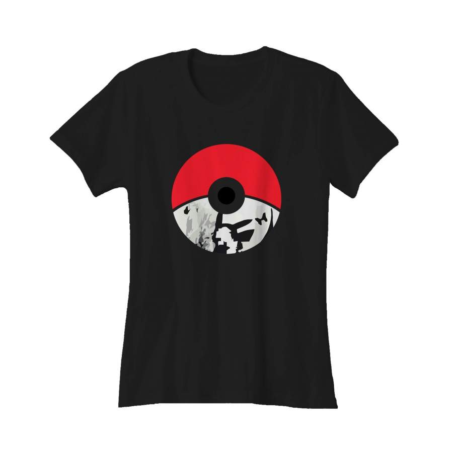 Pokeball Pikachu Pokemon Go Retro Women’s T-Shirt