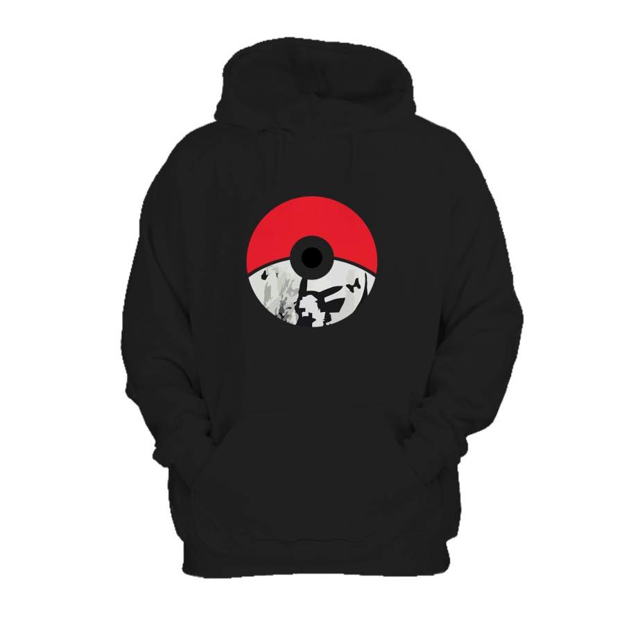 Pokeball Pikachu Pokemon Go Retro Hoodie