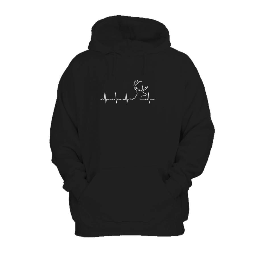 Deer Heartbeat Hunting Hoodie