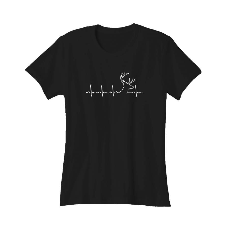 Deer Heartbeat Hunting Women’s T-Shirt