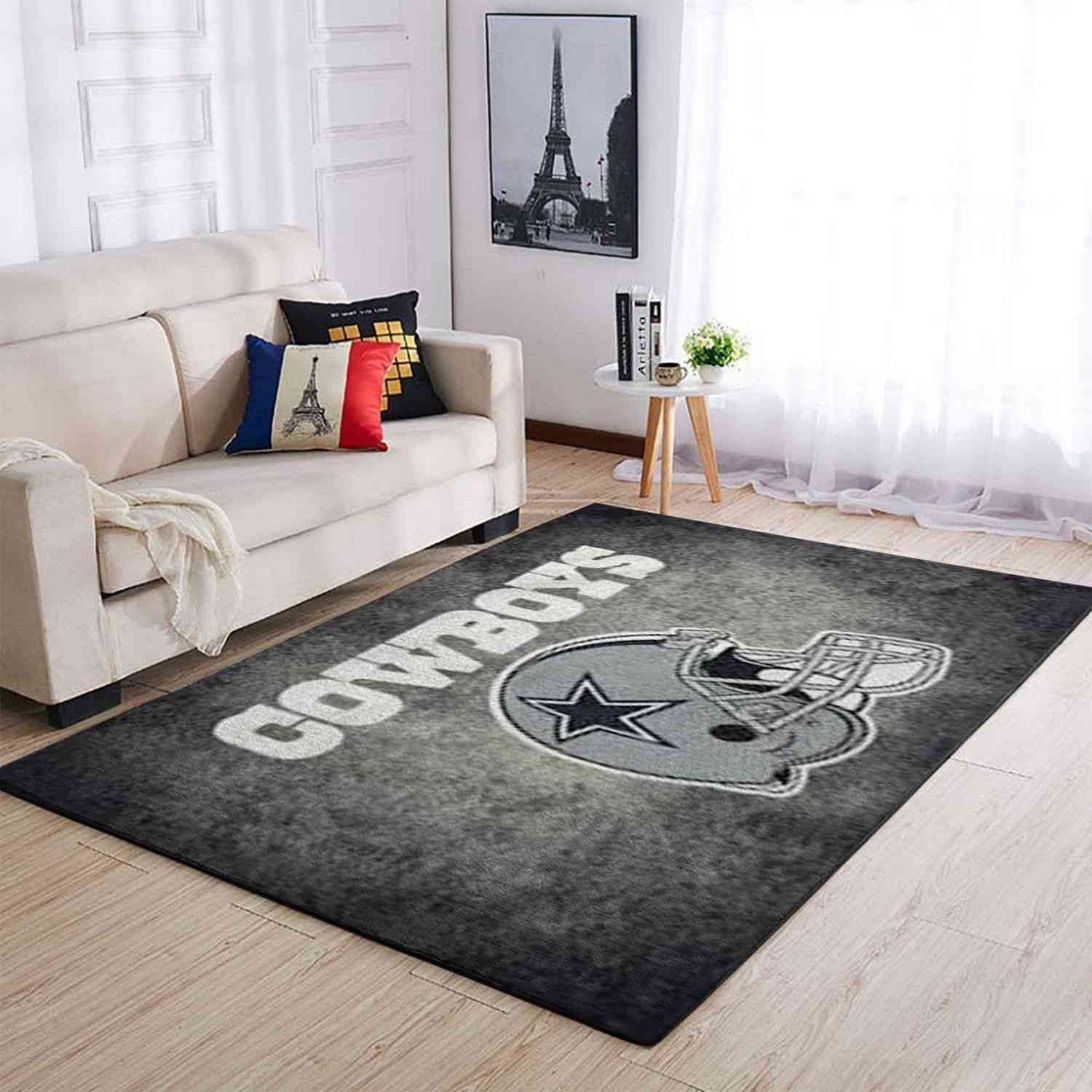 Dallas Cowboys Distressed Area Sku 67 Rug