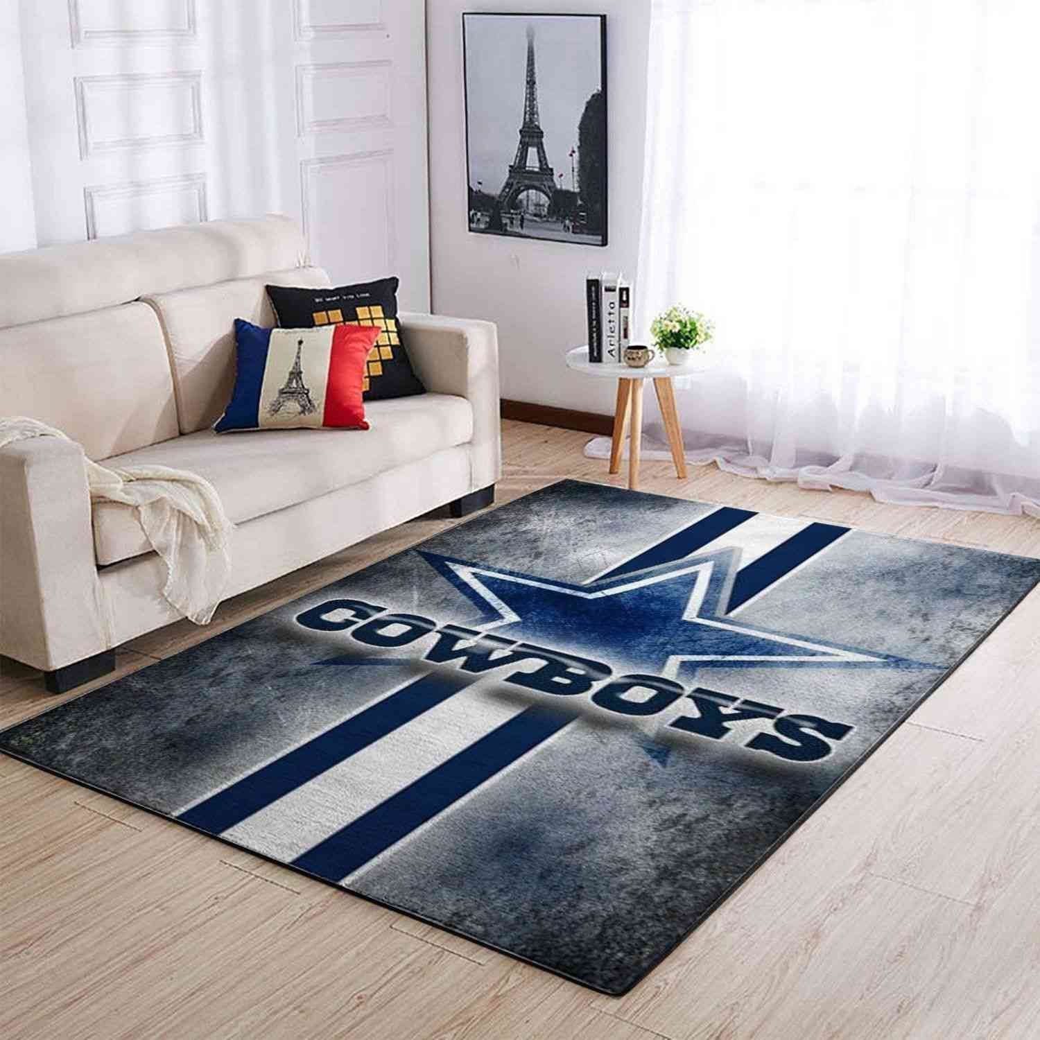 Distressed Dallas Cowboys Area Sku 1577 Rug