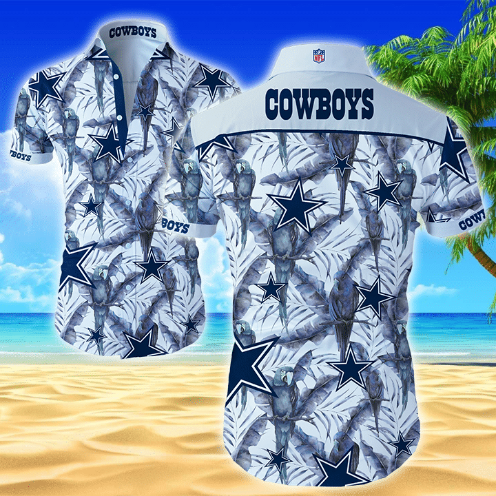 Dallas Cowboys Hawaiian Aloha Shirt Aloha Shirt Floral Button Up Shirt Hawaiian Shorts Beach Short Sleeve