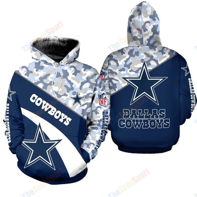 Dallas Cowboys Hoodie 3D Zipper Hoodie For Men For Women All Over Printed Hoodie 3D Zipper Hoodie Tnt 00657