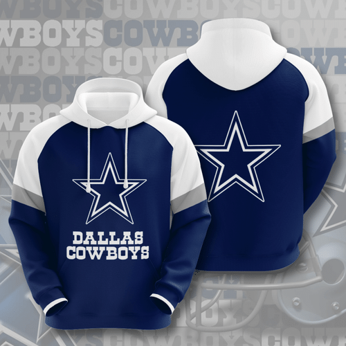 Dallas Cowboys Men And Women 3D Full Printing Hoodie 3D Zipper Hoodie Dallas Cowboys 3D Full Printing Shirt