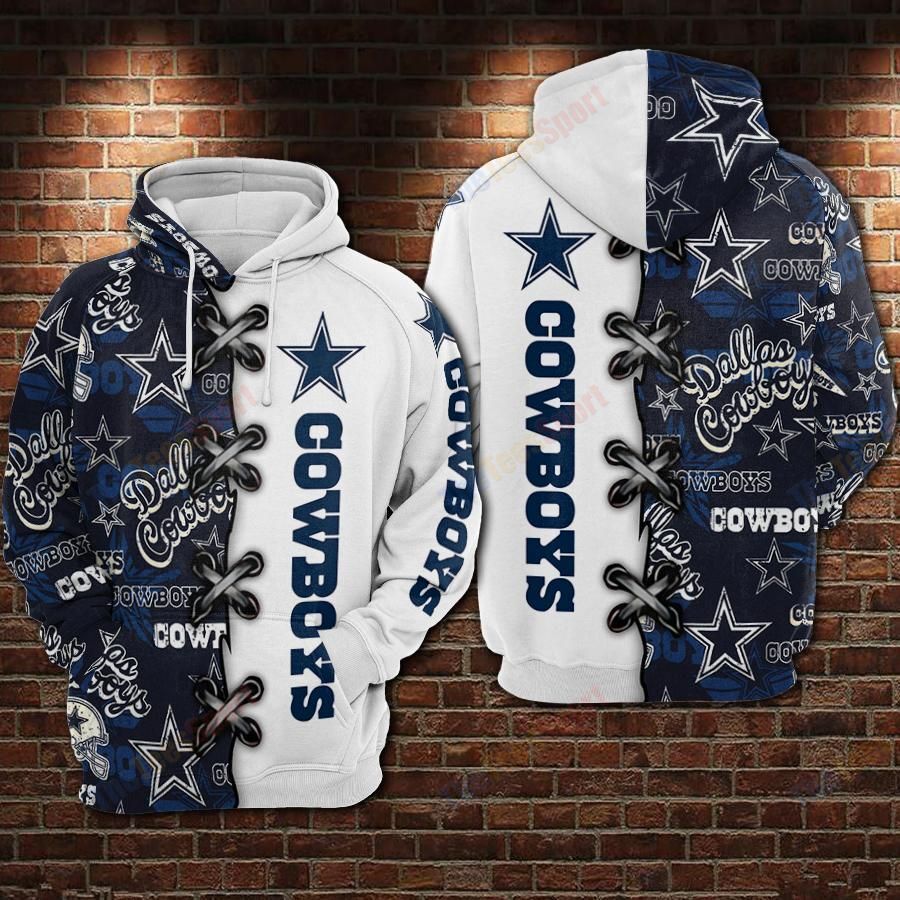 Dallas Cowboys Hoodie 3D Zipper Hoodie 3D Printed Hoodie 3D Zipper Hoodie Ds0 05977