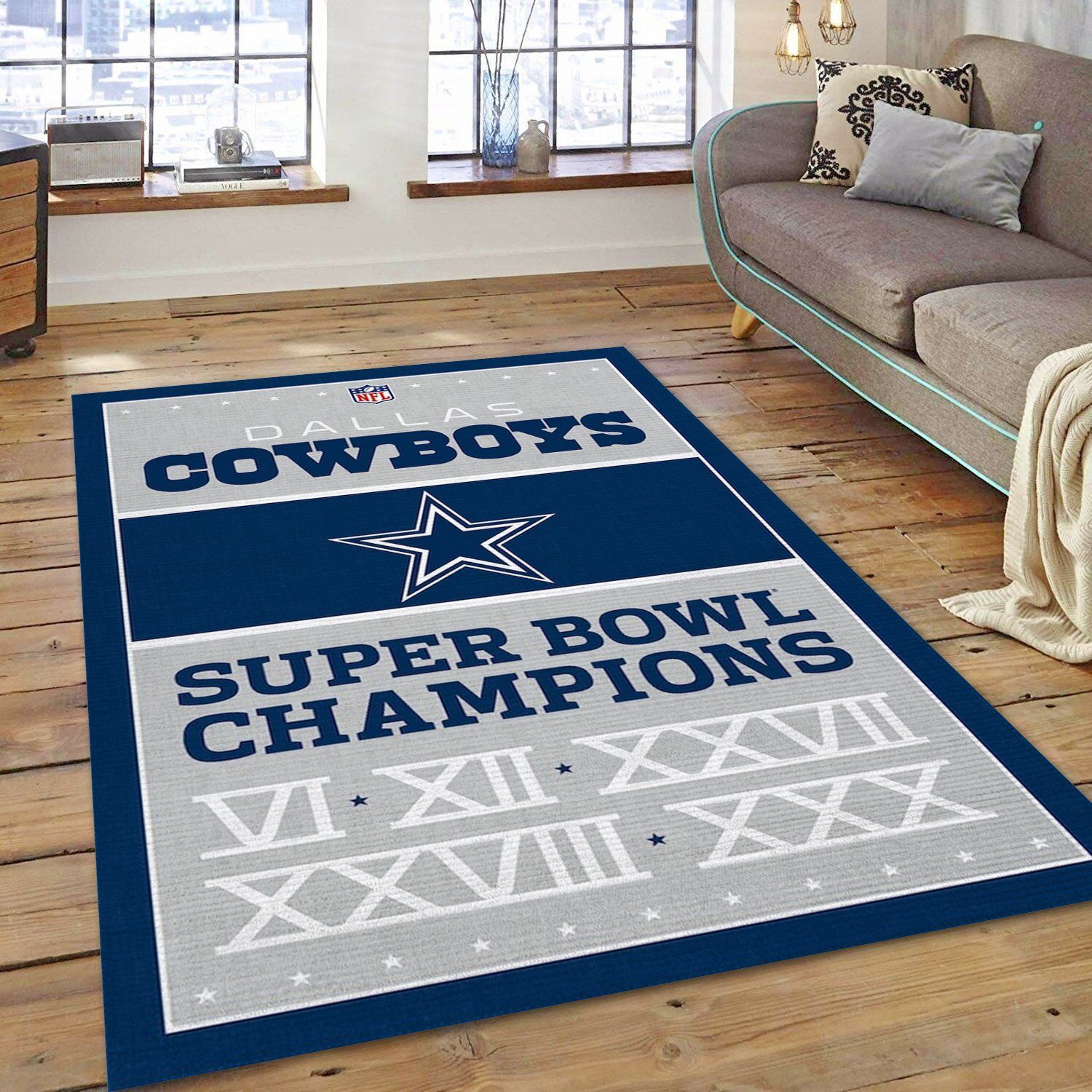 Dallas Cowboys Sb Champion Area Rug Rug Us Gift Decor Area Rug Living Room Rug Home Decor