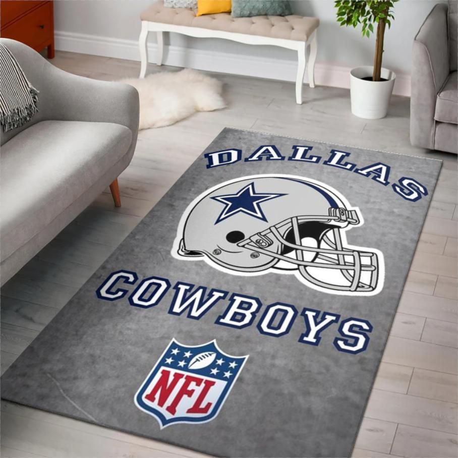 Dallas Cowboys Team Home Decor Area Rug Rugs For Living Room Rug Home Decor