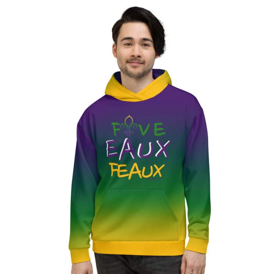 MARDI GRAS FIVE EAUX FEAUX Hoodie