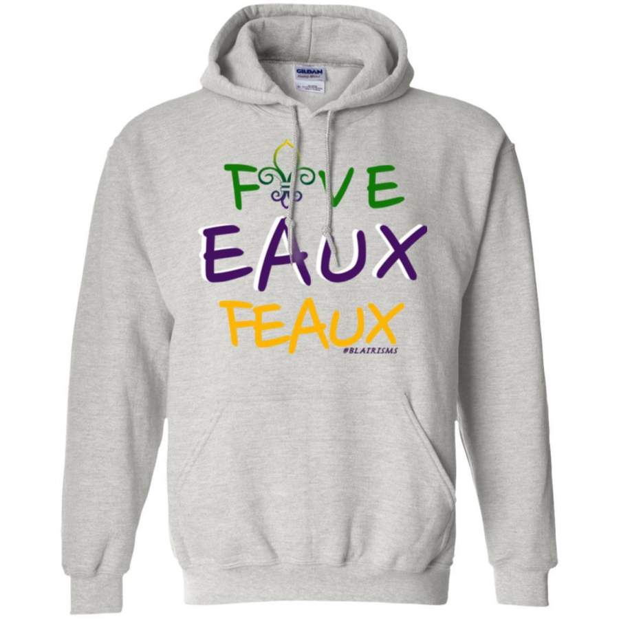 FiveEauxFeaux Mardi Gras Pullover Hoodie