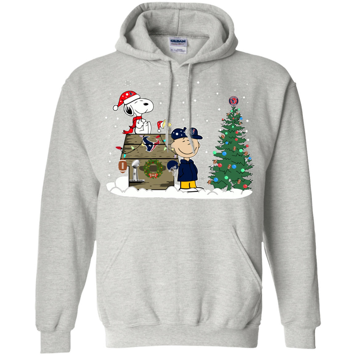 Check Out This Awesome Houston Texans Snoopy The Peanuts Ugly Christmas Sweater Super Bowl Hoodie